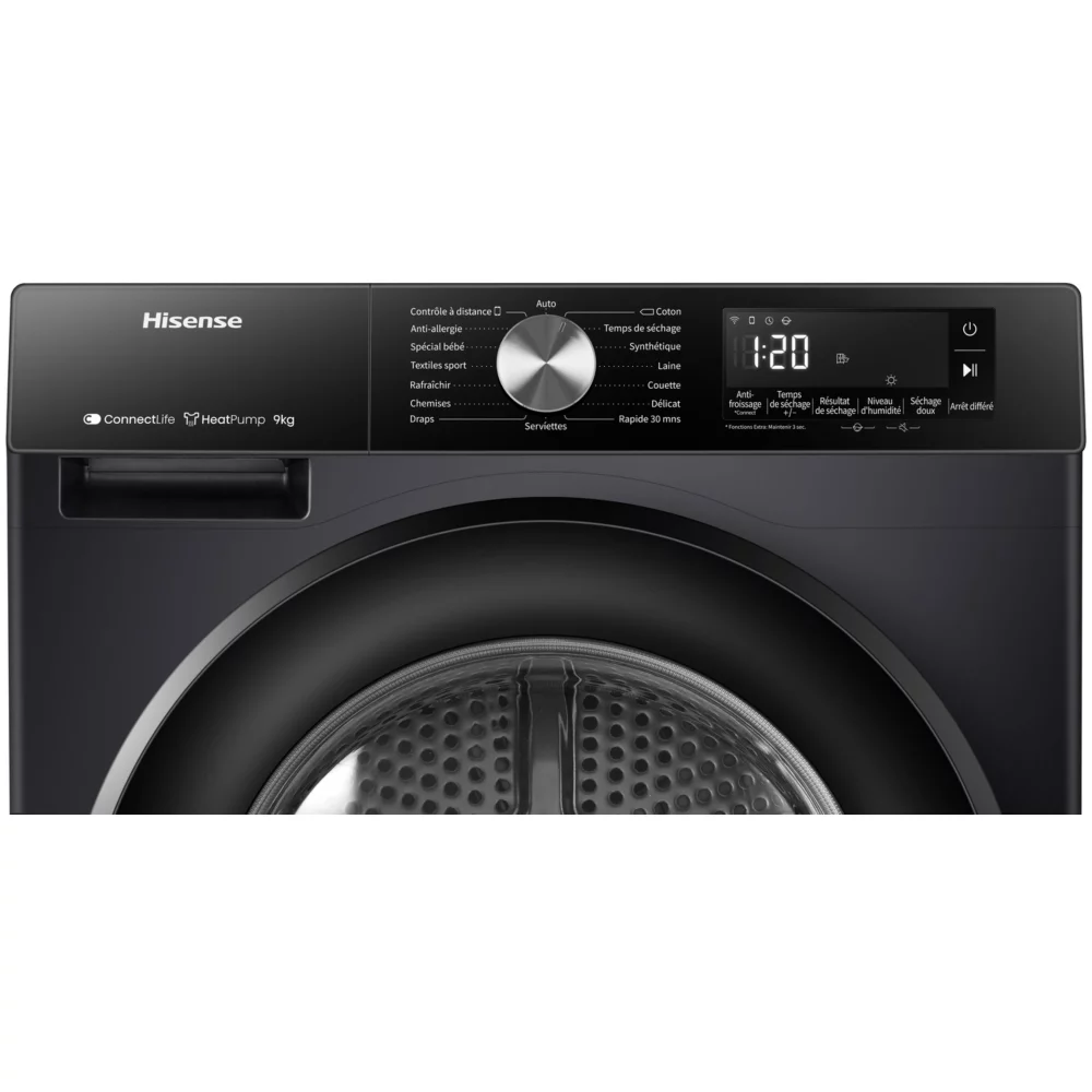 Sèche linge pompe à chaleur HISENSE DH3S902BB3 – Image 4