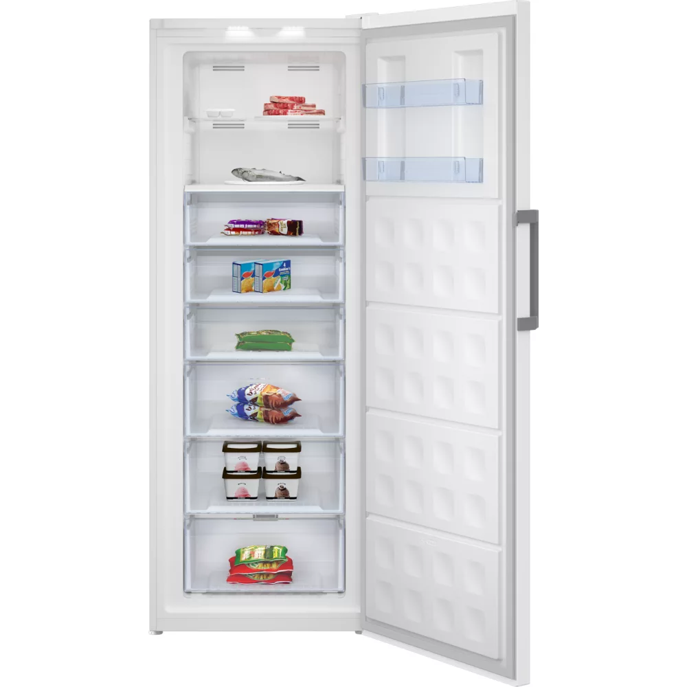 Congélateur armoire BEKO RFNE448E55W – Image 6