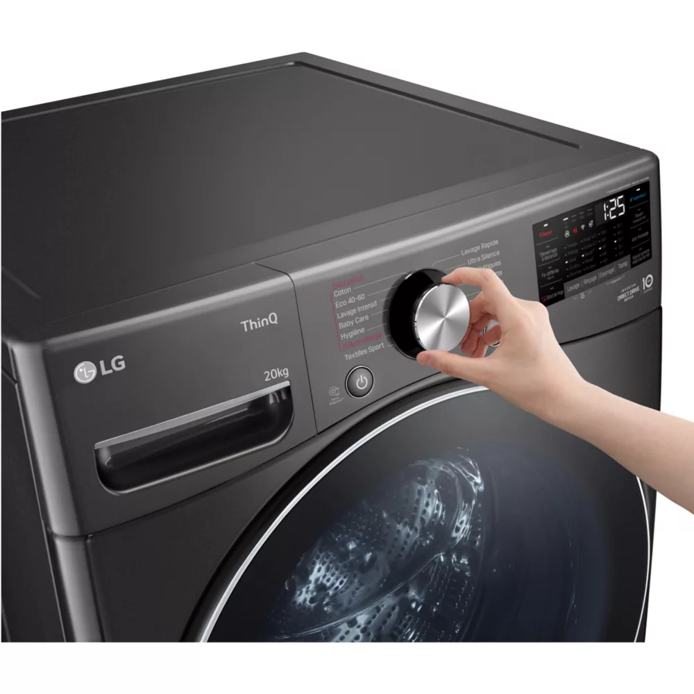 Lave linge hublot LG F20P12BST – Image 4