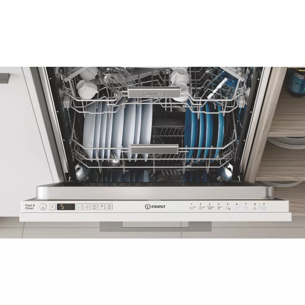Lave vaisselle encastrable INDESIT IN2IC14BN7S1 Sliding – Image 5