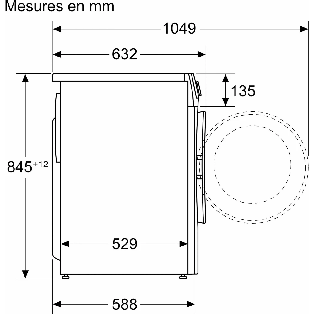 Lave linge hublot BOSCH WGG254FSFR Serenity – Image 7