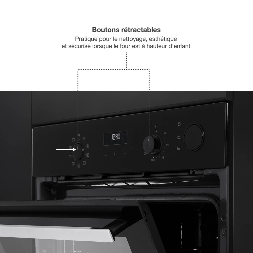 Four encastrable fonction vapeur MIOGO MOS721TR Steam – Image 5