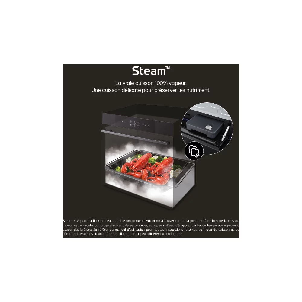 Four encastrable fonction vapeur LG WS9D7694CM FullSteam – Image 5