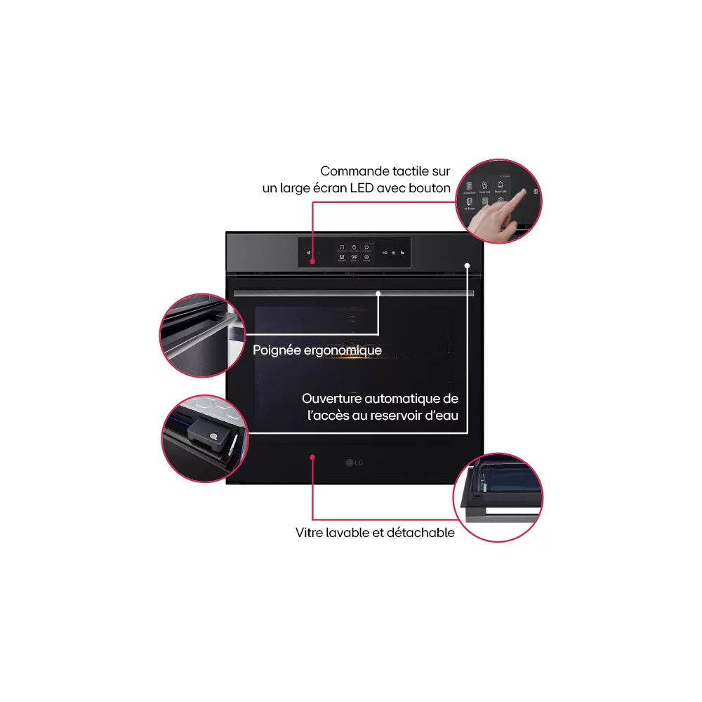 Four encastrable fonction vapeur LG WS9D7694CM FullSteam – Image 12