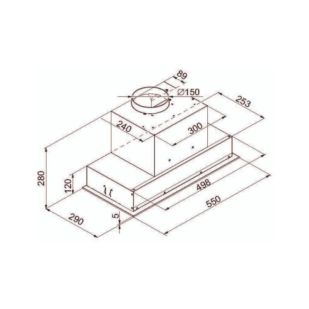 Hotte encastrable DE DIETRICH DHG2684B MotionControl – Image 7
