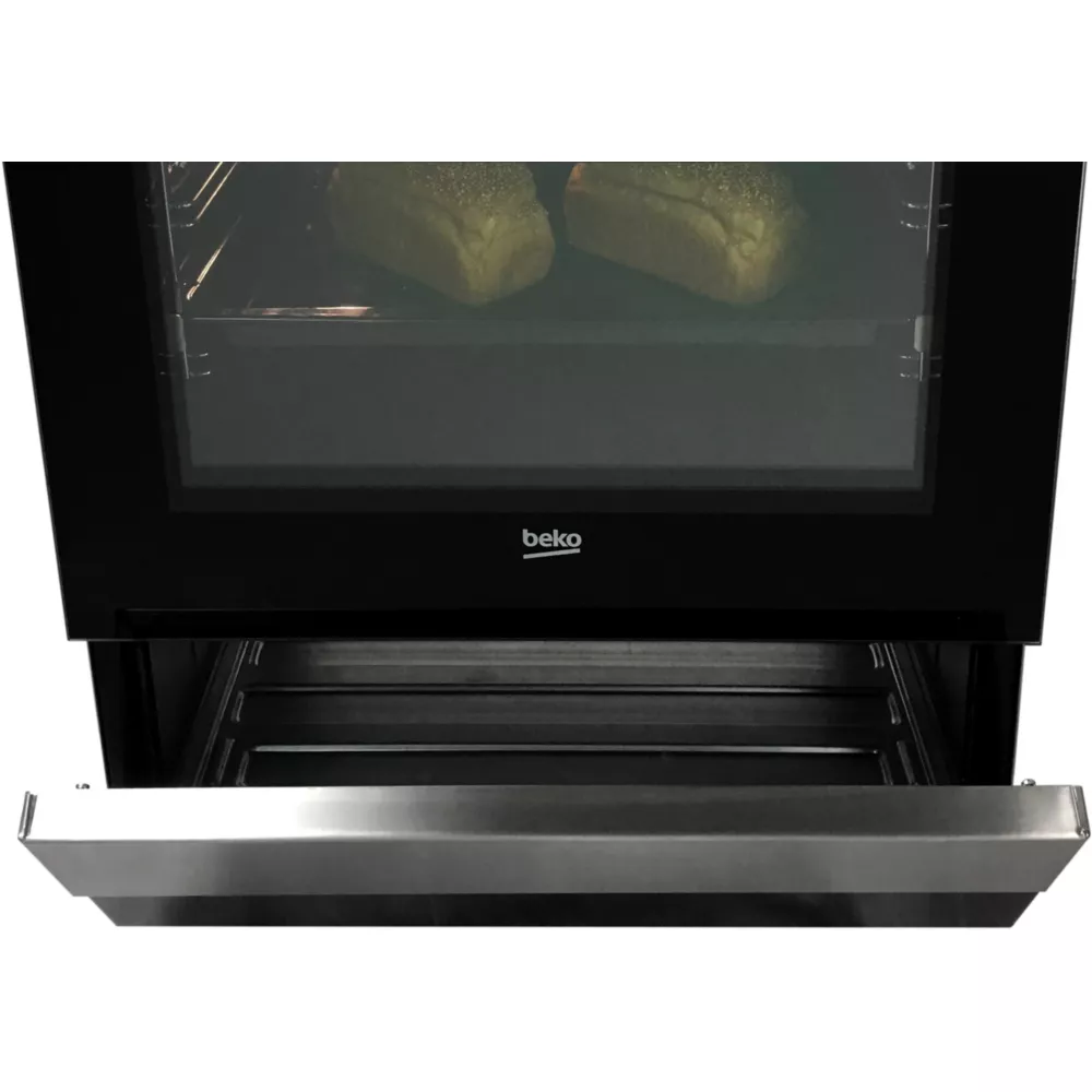 Cuisinière vitrocéramique BEKO FSE67301XCS – Image 4