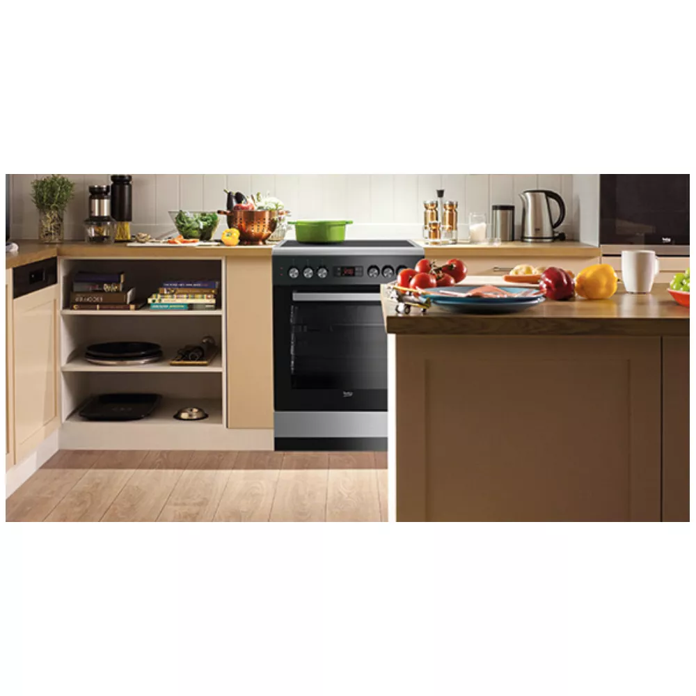 Cuisinière vitrocéramique BEKO FSE67301XCS – Image 6