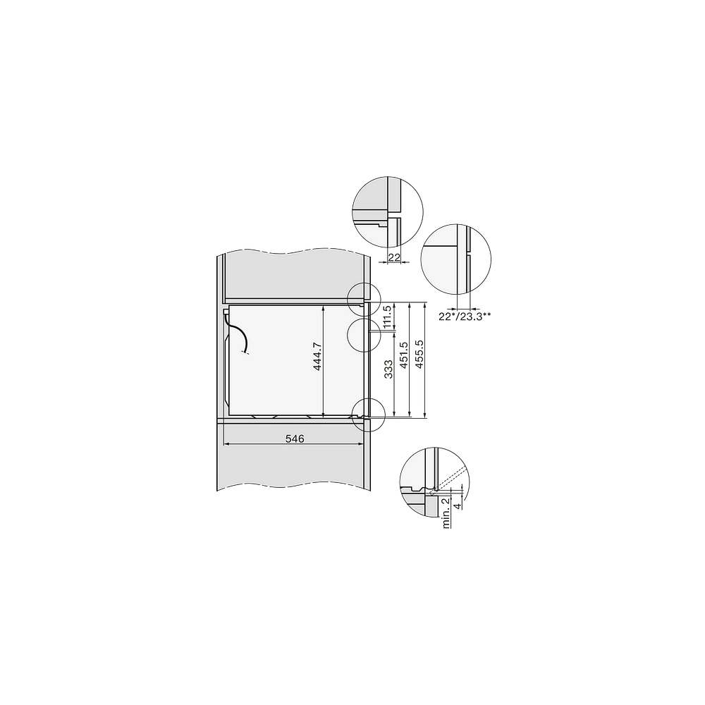 Micro ondes combiné encastrable MIELE H 7145 BM – Image 4