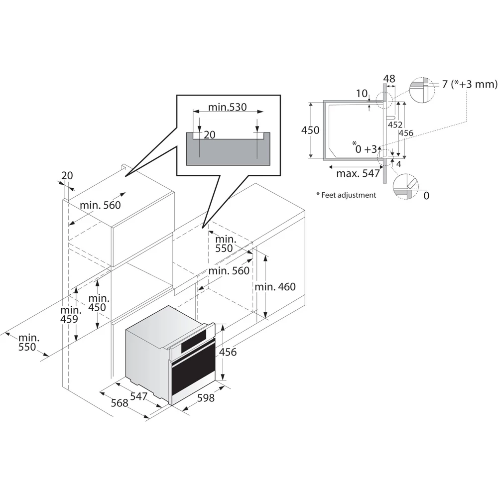 Micro ondes combiné encastrable ASKO OCM8478G – Image 8