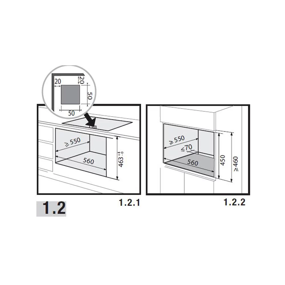 Micro ondes encastrable DE DIETRICH DKE7335BB – Image 3