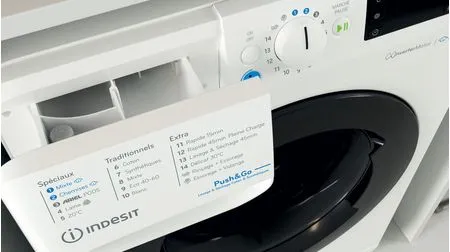 Lave linge séchant hublot INDESIT BDE107436WKVFR – Image 8