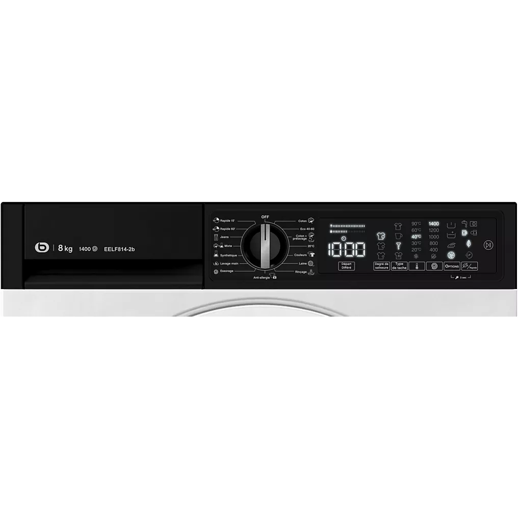Lave linge hublot ESSENTIELB ELF814-2b – Image 8