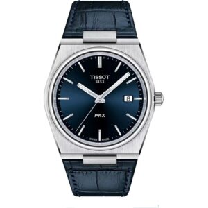 Montre quartz homme TISSOT PRX Bleu 40mm